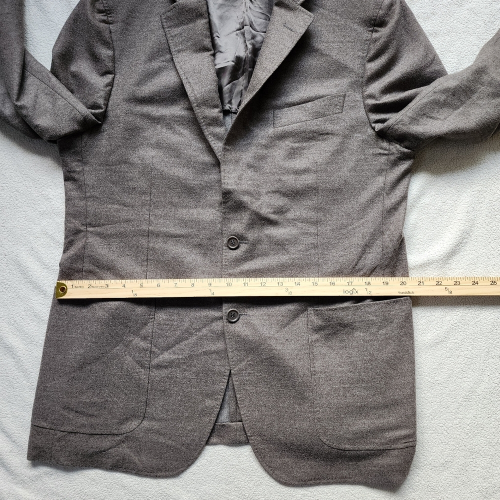 Loro Piana Italian Sweet Felt Wool Single Breaster Blazer - Picture 8 of 12